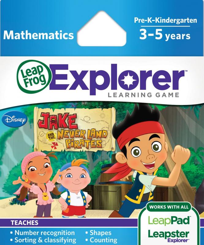 LEAP FROG JAKE & NEVERLAND PIRATES GAME